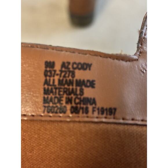 Used Womens ARIZONA Tall Brown zip up Boots Size 9M Cody cute&clean MSRP 80 - Picture 5 of 6